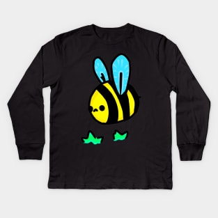 cute bee Kids Long Sleeve T-Shirt